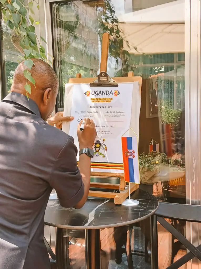 Uganda Opens Third ‘Uganda Connect’ Trade Hub in Serbia to Boost Exports and Strengthen Bilateral Ties